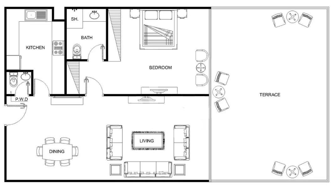 Lux - Opulent Island Suite 3 Dubai Esterno foto